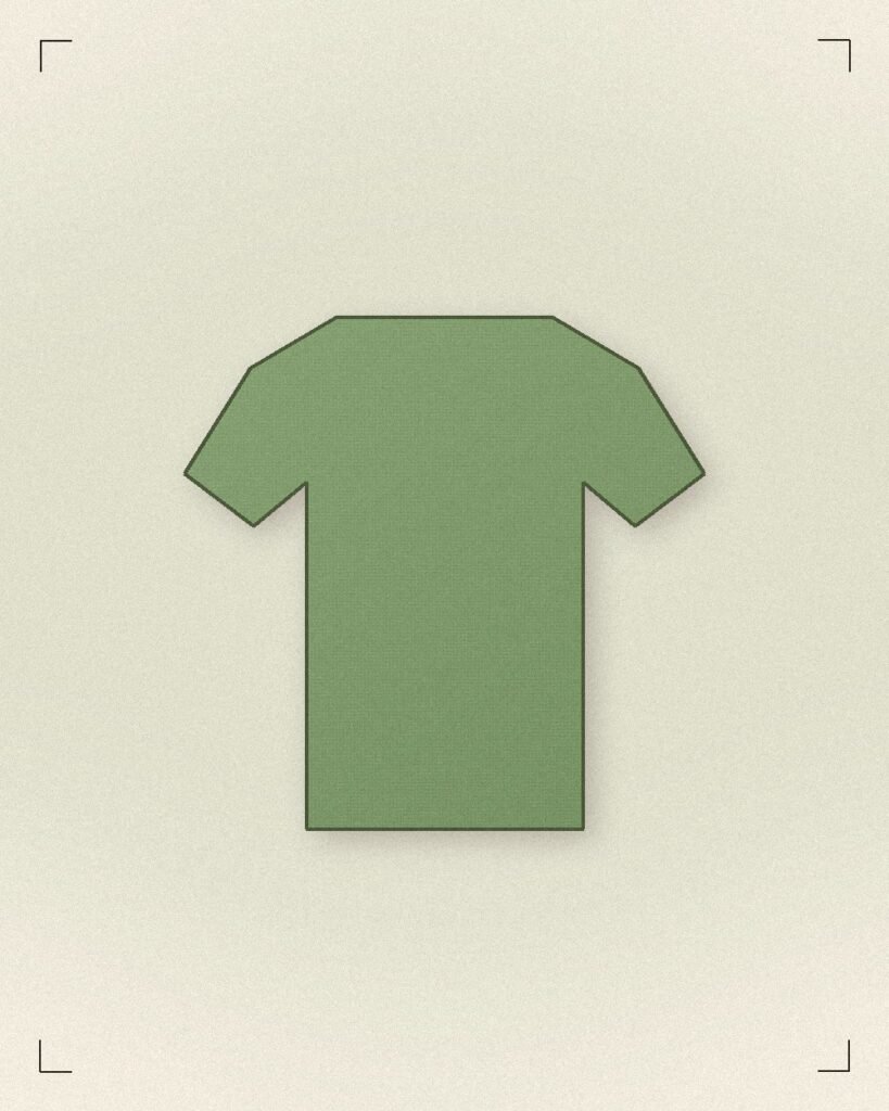 Classic Crew Tee in Field Green — sustainable hemp clothing
