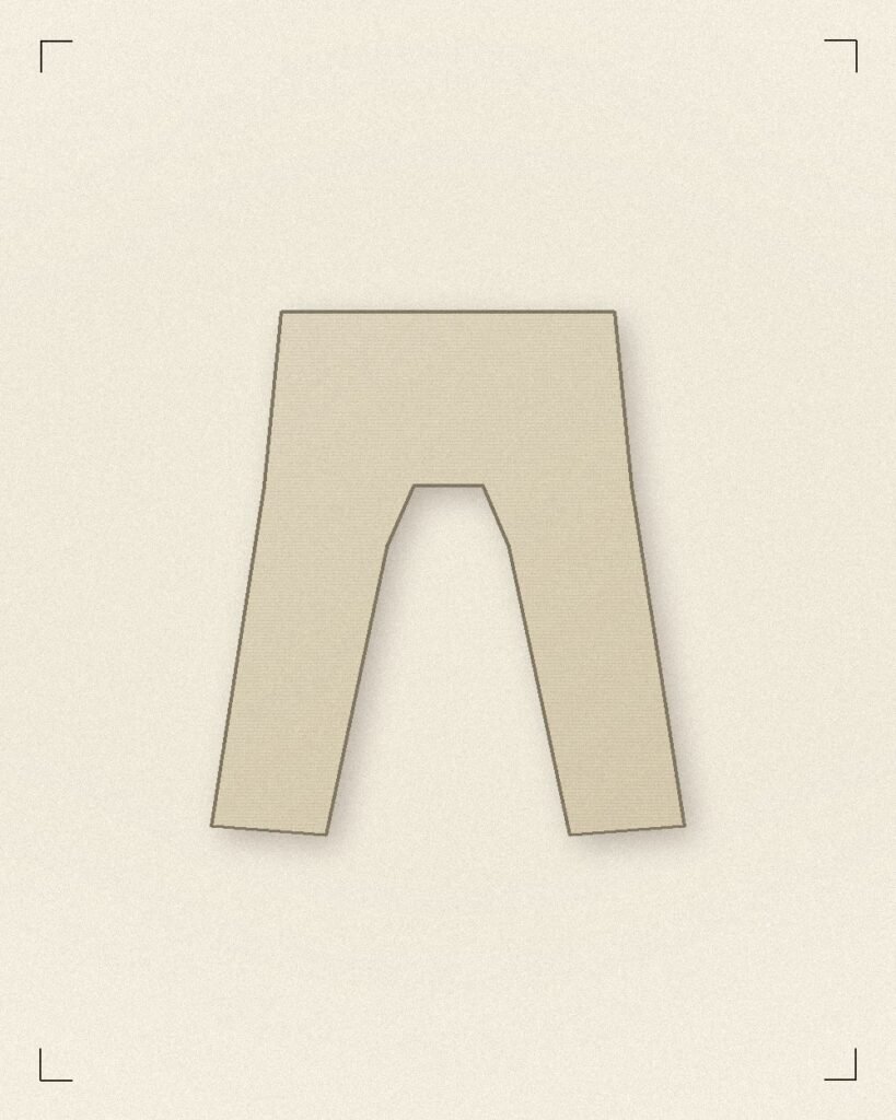 Wide-Leg Pants in Raw Undyed — sustainable hemp clothing